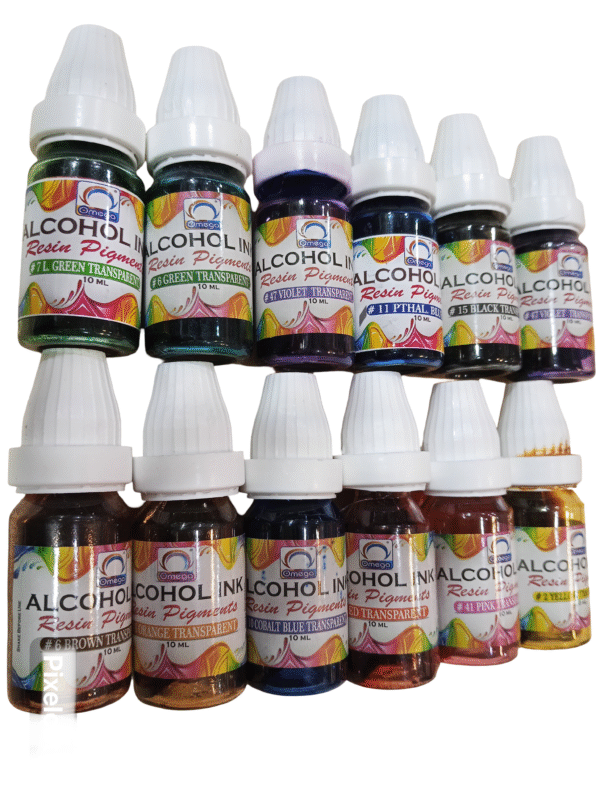 Omega alcoholic inks 12 & 16 pieces set - Image 3