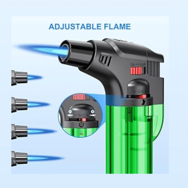 Butane torch lighter