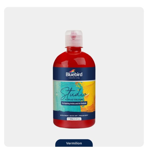 Bluebird studio acrylic paint - 500ml - Image 3