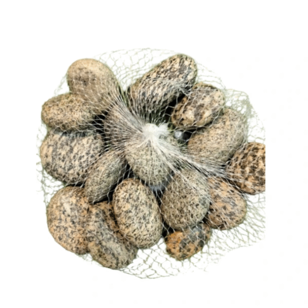 Decorative river stones or pebbles