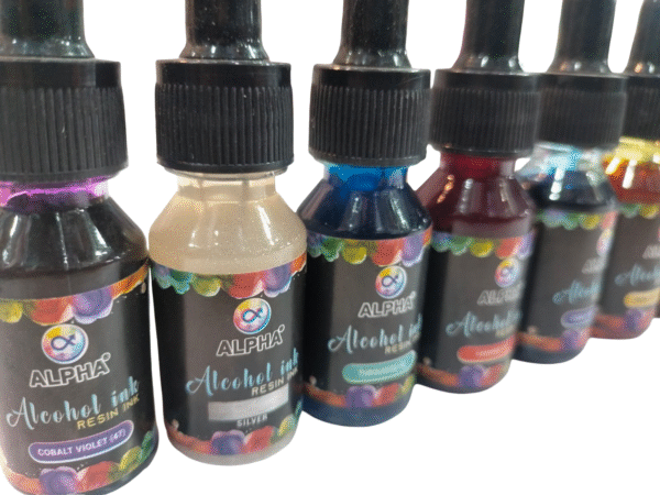 Alpha alcoholic inks for resin - 20ml - set of 18 pieces - Image 4