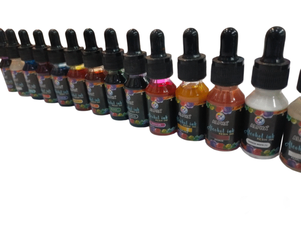 Alpha alcoholic inks for resin - 20ml - set of 18 pieces - Image 5