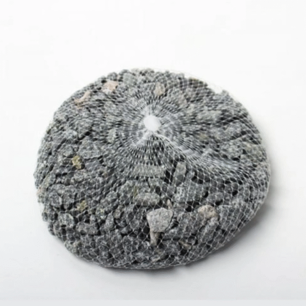 Black stones