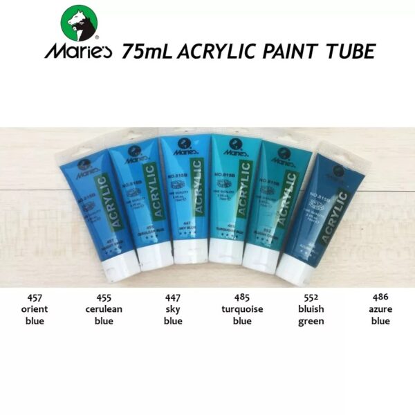 Marie's acrylic paint - 75ml tubes - - Image 4
