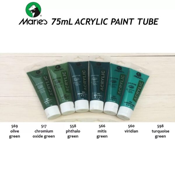 Marie's acrylic paint - 75ml tubes - - Image 5