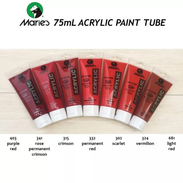 Marie's acrylic paint - 75ml tubes - - Image 8