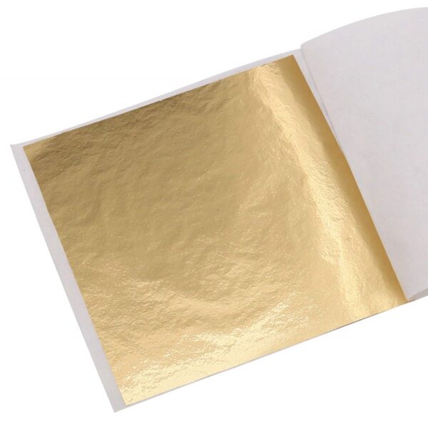 Keep smiling Gold - Silver & Copper leaves - 25pcs - Image 5