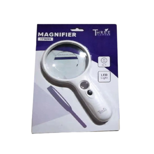 Magnifier with led - Three Flowers