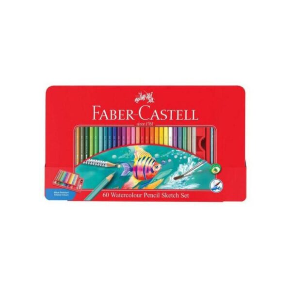 Faber castell water color pencils set of 60pcs - Image 3