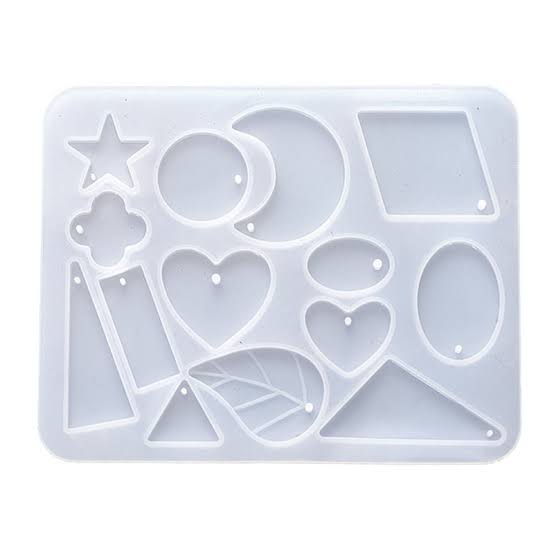 Earring mold - resin art